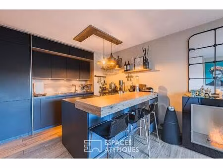 écrin confidentiel avec terrasse et parking à l'aiguillon