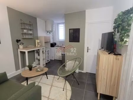 clichy - 2 pièces meublé et équipé