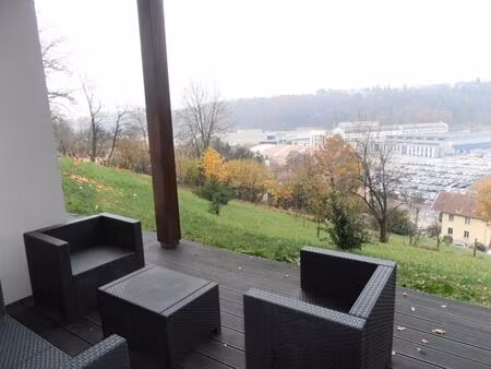 maison contemporaine type 5 de 120 m² à louer à aix les bains  bld de la roche du roi - te