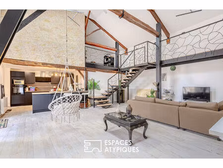 loft duplex intimiste et audacieux