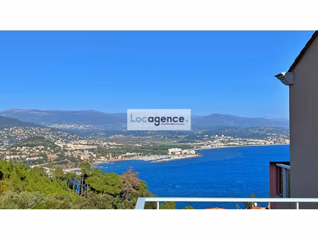 beau 3 pièces meublé en duplex à théoule sur mer avec vue me