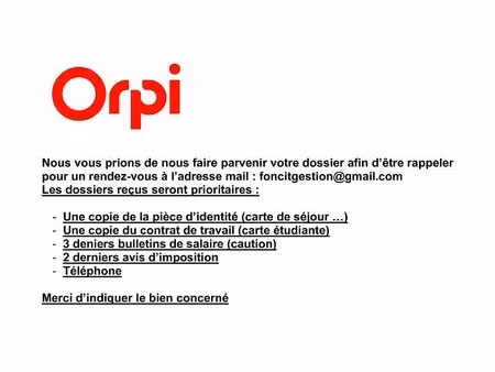 location appartement  m² t-3 à les ulis  950 €