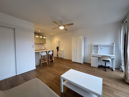 toulouse - saint cyprien - studio meublé