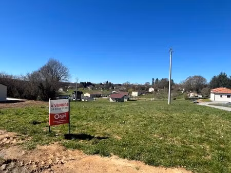 vente terrain 2071 m² ambazac (87240)