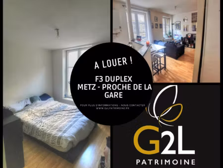 appartement f3 - metz hyper centre ville
