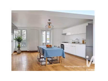 vente maison 6 pièces 117 m² fontenay-sous-bois (94120)