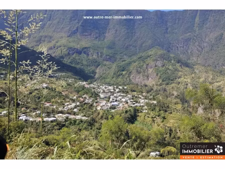 vente terrain 736 m² à cilaos (97413)  53 580 €