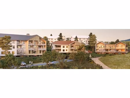 appartement neuf t2 à juvigny 74100 avec balcon et garage