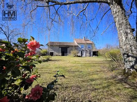 authentique maison en pierre + grange