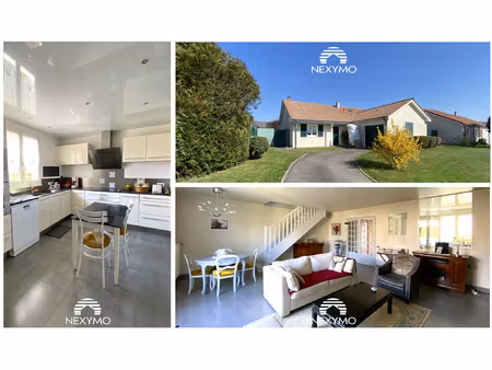 plain-pied non-mitoyen avec quatre chambres et un bureau à p