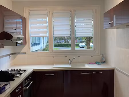 a louer - rez de chaussée surelevé t3 rénové belle beillle