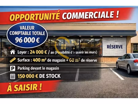 vente locaux professionnels 460 m² à bourges (18000)  96 000 €