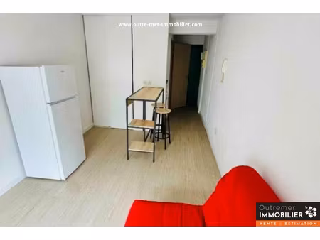 location appartement 1 pièce 19 m² à saint-denis (97400)  550 €