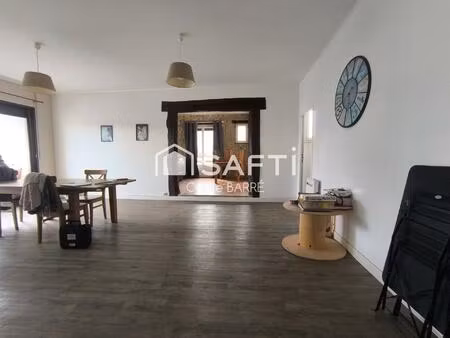 immeuble rentable – centre ruelle ! 5 chambres – idéal colocation – produit rare à forte r
