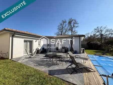 maison 127 m2 avec studio et piscine