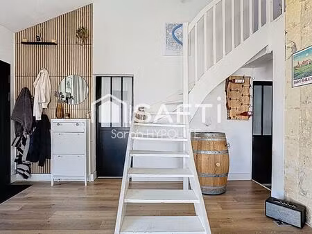 maison en pierre de 105 m2 avec piscine