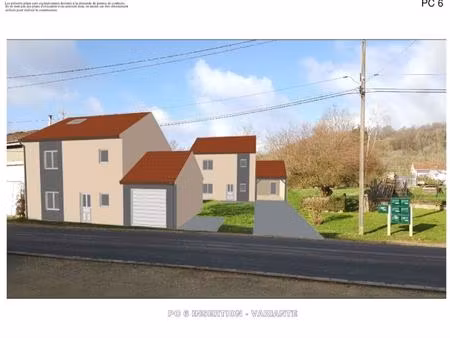 terrain constructible de 745m2