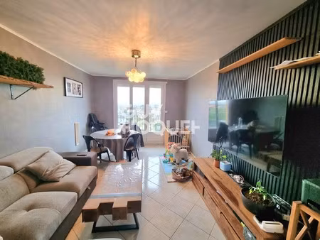 3 pièces de 58.57 m² avec balcon et cave