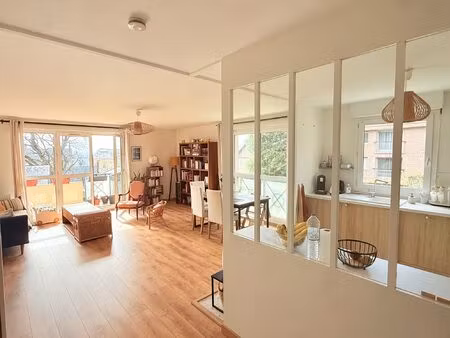 appartement saint-gervais t4 90m2 avec balcon et garage