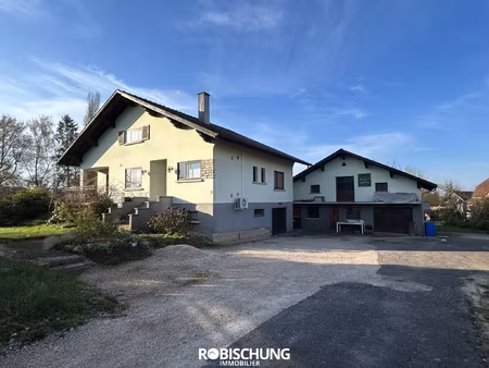 axe dannemarie / belfort : maison individuelle sur un terrai