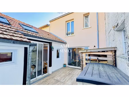 maison coeur de bourg igny avec patio interieur