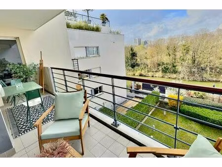 exclusivité  issy-les-moulineaux  ile saint germain  4p de standing avec terrasse