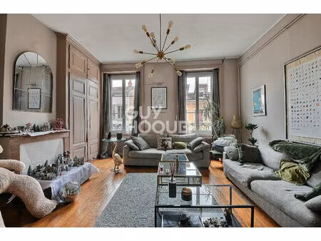 à vendre au coeur de monplaisir  appartement t3 de 104 m² avec garage et cave - lyon (6900