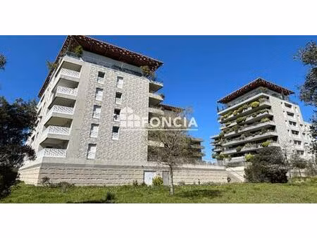 rare ! montpellier port marianne-lironde bel f2 40m2 avec terrasse 30m2 et parking