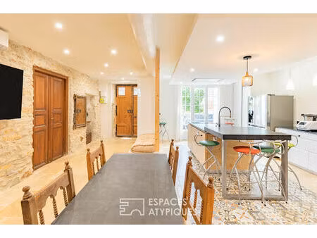 maison familiale et chambres d'hôtes - 328 m² rénovés au coeur des corbières