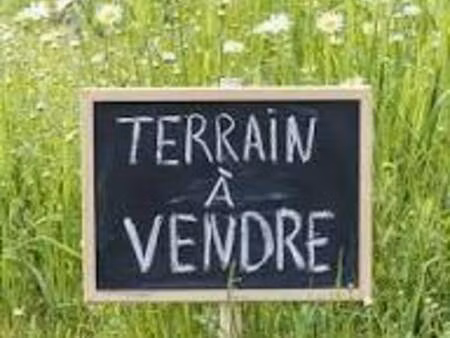 terrain constructible à vendre