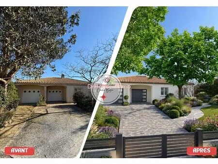 somptueuse maison de 5 pièces en plein coeur de pornic avec jardin paysager et garage