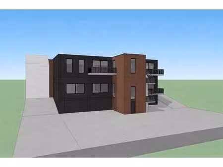 maison + entrepôt avec permis pour 4 appartements