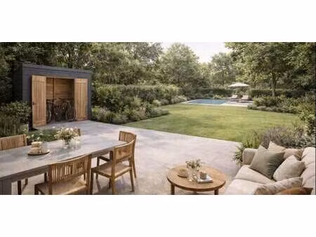 maison avec piscine et terrasse bruges (33)