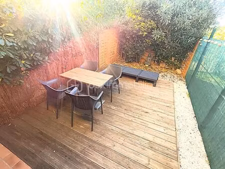 vente appartement t1 de 23 m² avec jardin  accès plage & terrain de pétanque – plain pied 