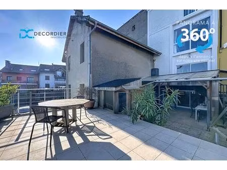 saint-gingolph maison de ville vue lac