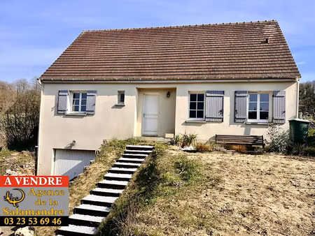 vente maison 4 pièces 85 m² à villers-cotterets (02600)  220 000 €