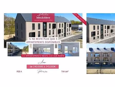 appartement à vendre à chaussée de charleroi 106 - 108 fosses-la-ville (vbe00745)