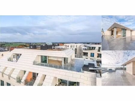 penthouse à vendre avec terrasse et 3 chambres   braine-l'alleud (vbe00405)