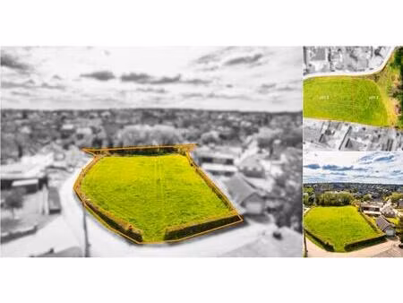 terrain à bâtir à vendre à rue lorraine (à l'angle avec la rue des messes) boncelles (vbe0