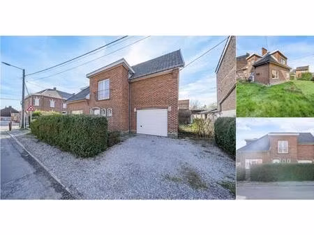 maison à vendre avec garage et jardin   courcelles (vbe00327)