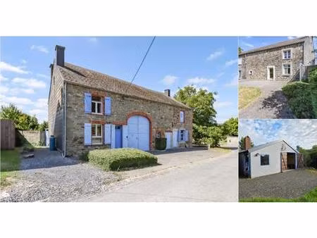fermette à vendre avec jardin et 3 chambres   bourseigne-vieille (vwd16984)