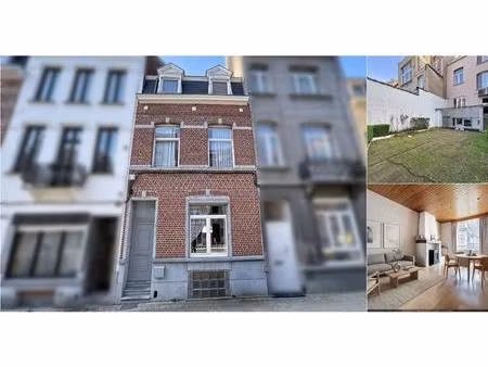 maison à vendre à rue vanderborght 85 jette (vbe00679)