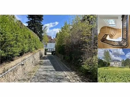 maison à vendre avec garage et terrasse   uccle (vbe00795)