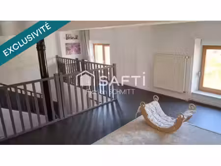 appartement comme une maison ! duplex rare...