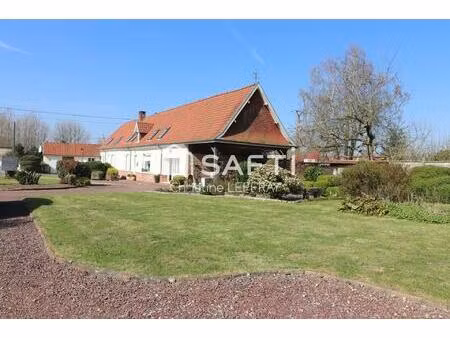 vente maison 7 pièces 165 m² bouquemaison (80600)