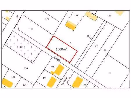 vente terrain à vieux-lès-asfeld (08190) : à vendre / 1000m² vieux-lès-asfeld