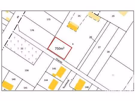 vente terrain à vieux-lès-asfeld (08190) : à vendre / 750m² vieux-lès-asfeld