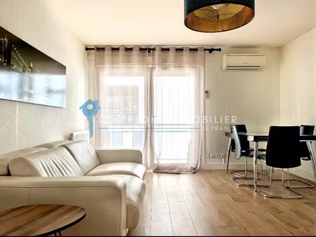 appartement 3pièce(s) 1chambre(s) 48 m² sète (34200)