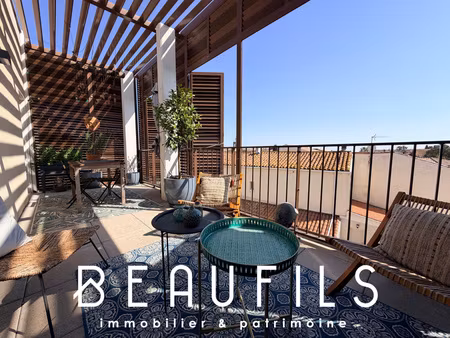 appartement 4 pièces 85 m² au dernier étage avec une terrasse de 17 m2