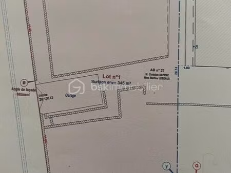 terrain de 345 m² à saint-thierry